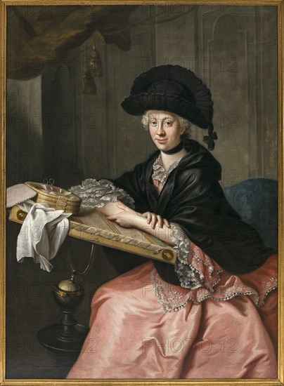 Princess Charlotte of Saxe-Meiningen (1751-1827), Duchess of Saxe-Gotha-Altenburg. Creator: Ziesenis, Johann Georg, the Younger (1716-1776).