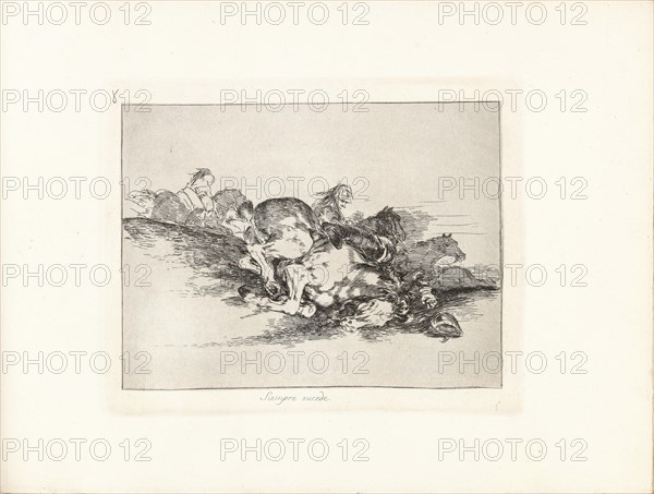 Los Desastres de la Guerra (The Disasters of War), Plate 8: Siempre sucede (This always..., 1810s. Creator: Goya, Francisco, de (1746-1828).