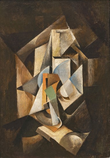 Abstract composition. Creator: Yudin, Lev Alexandrovich (1903-1941).