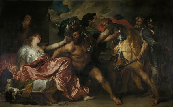 Samson and Delilah. Creator: Dyck, Sir Anthony van (1599-1641).