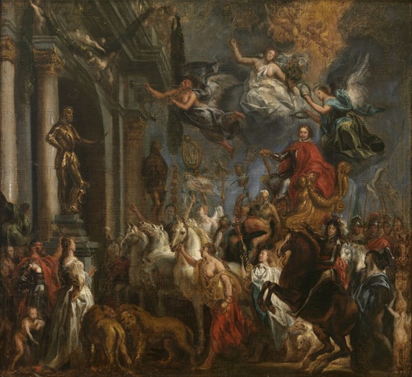 Triumph of Frederick Henry, Prince of Orange, 1651. Creator: Jordaens, Jacob (1593-1678).