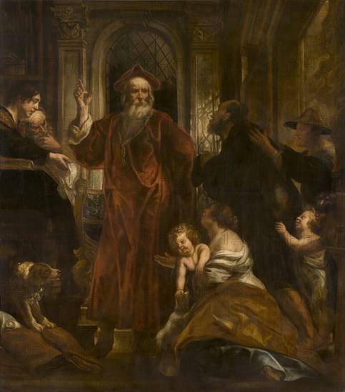 Saint Ivo. Creator: Jordaens, Jacob (1593-1678).