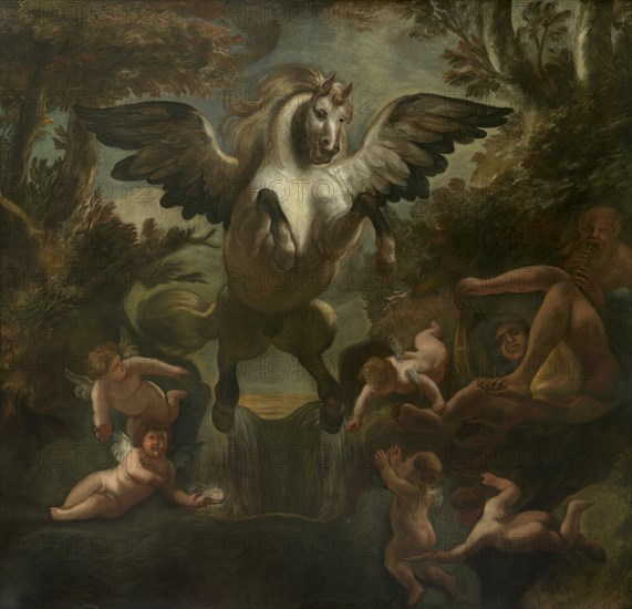 Pegasus, 1663-1665. Creator: Jordaens, Jacob (1593-1678).