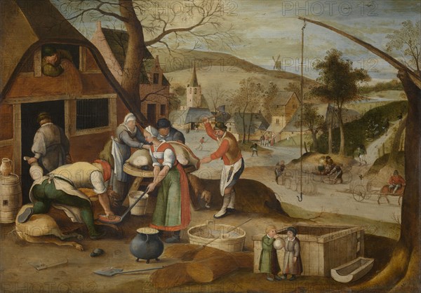 The Four Seasons: Autumn, 1607. Creator: Grimmer, Abel (1570-1619).