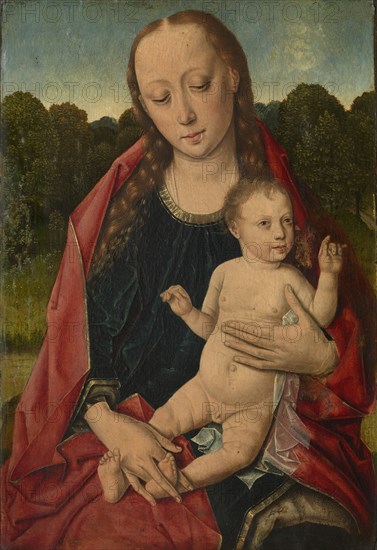 Madonna and Child. Creator: Bouts, Dirk (1410/20-1475).