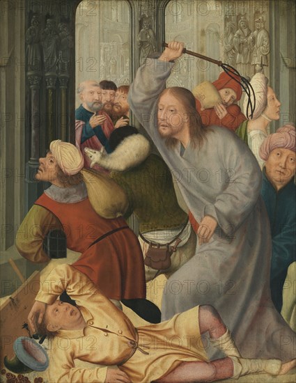 Christ Driving the Money Changers from the Temple. Creator: Massys, Quentin (1466-1530).