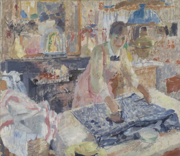 Woman Ironing, 1912. Creator: Wouters, Rik (1882-1916).