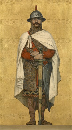 Baldwin I (1171-1205), Latin Emperor of Constantinople, 1889. Creator: Vriendt, Albrecht de (1843-1900).