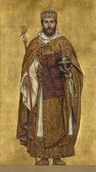 Baldwin III, Count of Flanders, 1889. Creator: Vriendt, Albrecht de (1843-1900).