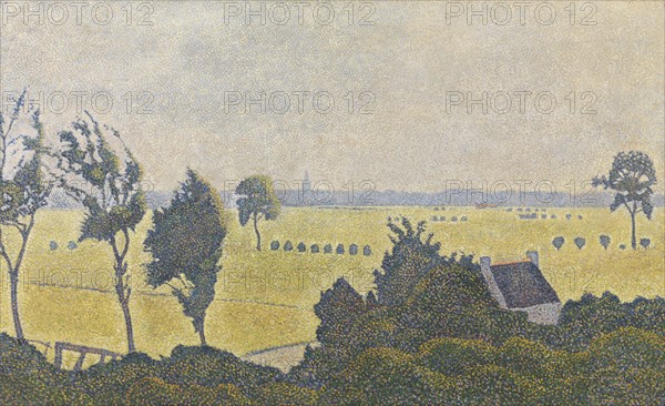 Landscape in Seneffe, 1888. Creator: Finch, Alfred William (1854-1930).