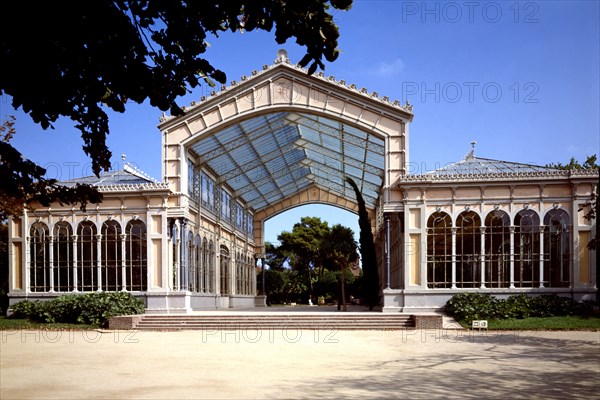 Greenhouse of the Ciudadela Park, 20th century. Creator: Amargós i Samaranch, Josep (1849-1918).