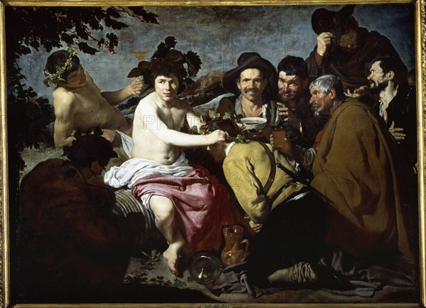 'Los Borrachos 'or 'The triumph of Bacchus', 17th century. Creator: Velazquez , Diego de (1599 - 1660).