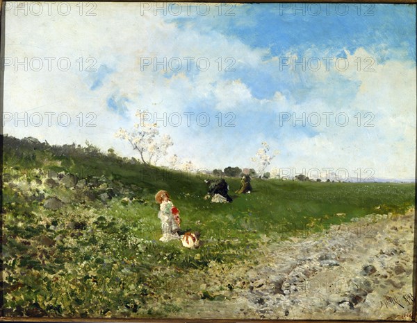 'The Roman Spring', 19th century. Creator: Galofré Ximenis, Baldomero (1846 - 1902).