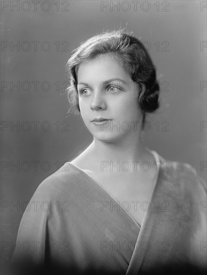 Annie Campbell - Portrait, 1933. Creator: Harris & Ewing.