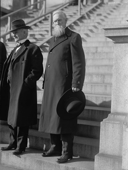 Rufus Hardy and James Harvey Davis, 'Cyclone Davis', Reps. from Texas, 1916. Creator: Harris & Ewing.