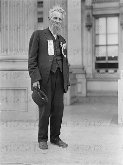 W. D. Daw, Confederate Veteran, Confederate Reunion, 1917. Creator: Harris & Ewing.