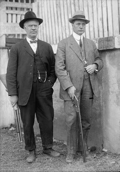 Feud - Scenes in Virginia Mountain Town at Trial After Feud, 1912 Creator: Harris & Ewing.