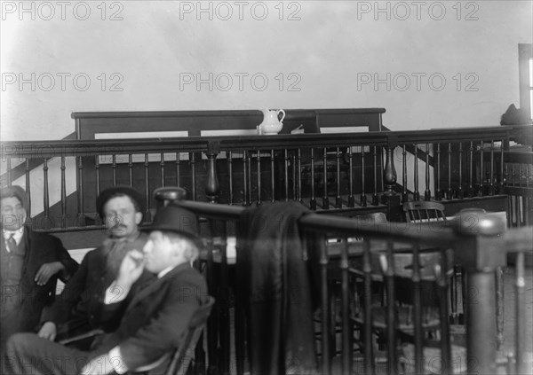 Feud - Scenes in Virginia Mountain Town at Trial After Feud, 1912. Creator: Harris & Ewing.