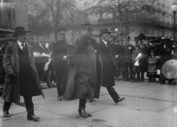 French Commission To U.S. Joffre, Joseph Jacques Cesare, Marechal of France, 1916, 1917. Creator: Harris & Ewing.