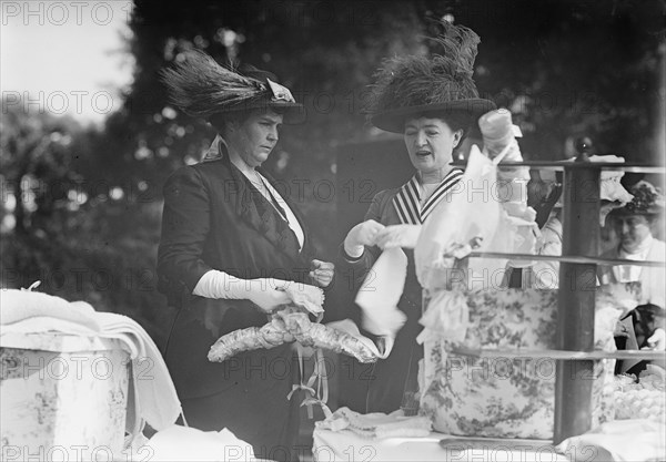 Friendship Charity Fete - Mrs. L. M. Garrison, Mrs. Thomas F. Walsh, 1913. Creator: Harris & Ewing.