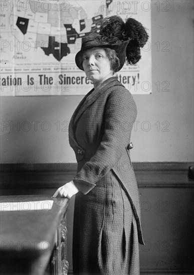 Antoinette Funk, Co-Chairman N.A.W.S.A., 1914. Creator: Harris & Ewing.