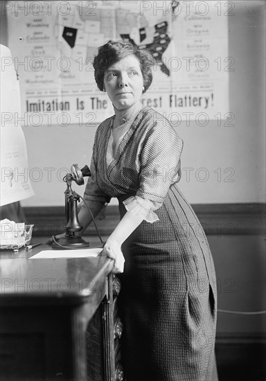 Antoinette Funk, Co-Chairman N.A.W.S.A., 1914. Creator: Harris & Ewing.