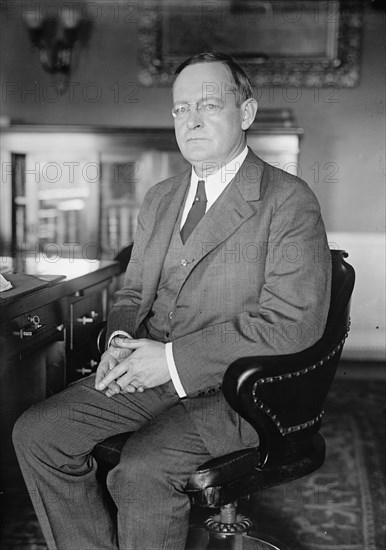 Charles S. Hamlin, Assistant Secretary of The Treasury, 1913. Creator: Harris & Ewing.