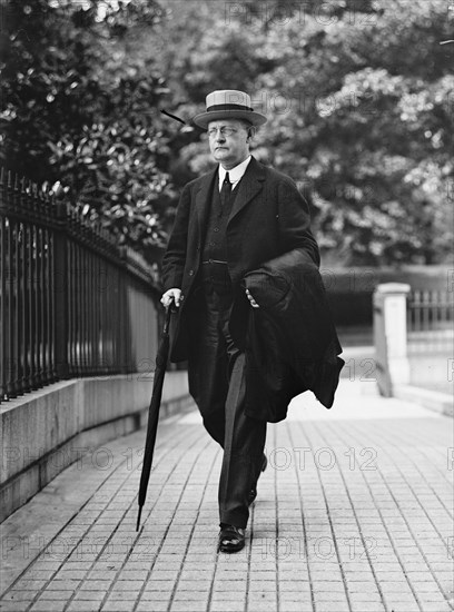 Charles S. Hamlin, Assistant Secretary of The Treasury, 1913. Creator: Harris & Ewing.