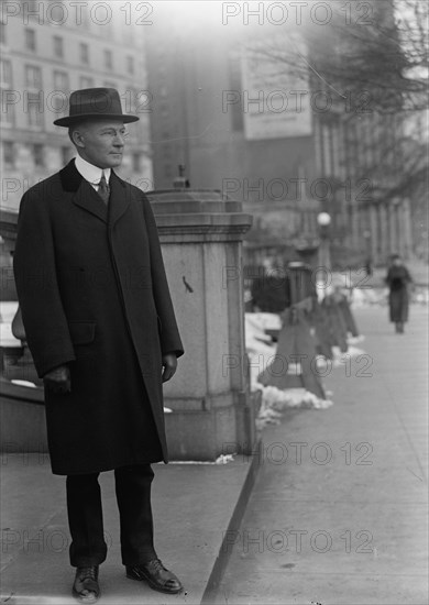 Walker D. Hines, Director General, U.S.R.R. Adm., 1917. Creator: Harris & Ewing.