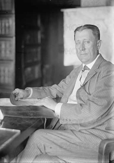 Sherburne G. Hopkins, Lawyer, 1914. Creator: Harris & Ewing.