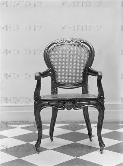 Chair of Abraham Lincoln, (1914). Creator: Harris & Ewing.