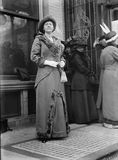 Lois Irene Kimsey Marshall at Mrs. W. Wilson, 1st Breakfast, 1913. Creator: Harris & Ewing.