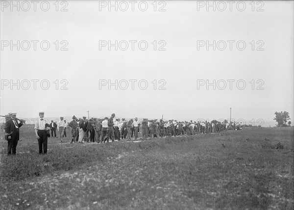 Marine Corps Rifle Range, Winthrop, Md.- Views, 1917. Creator: Harris & Ewing.