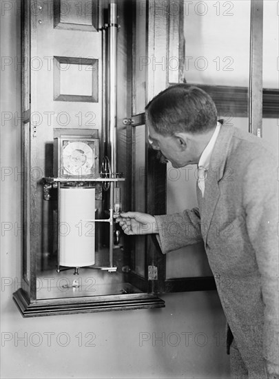 Charles Frederick Marvin, Chief, Weather Bureau, 1913. Creator: Harris & Ewing.