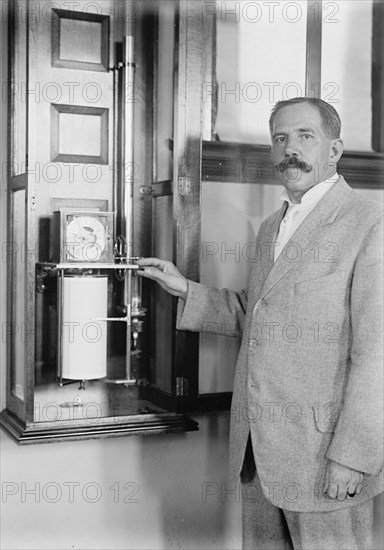 Charles Frederick Marvin, Chief, Weather Bureau, 1913. Creator: Harris & Ewing.