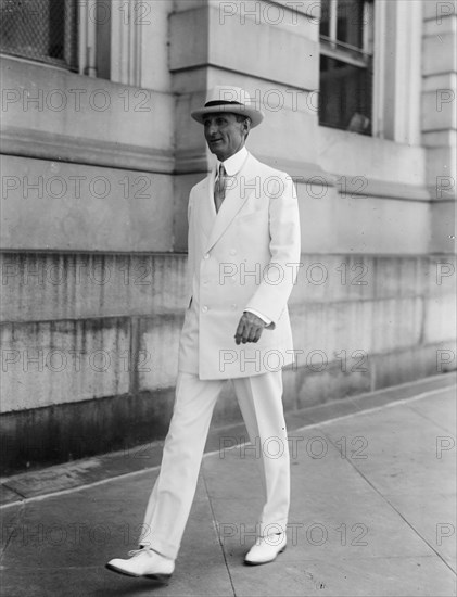 William Gibbs McAdoo, Secretary of The Treasury, 1914.  Creator: Harris & Ewing.