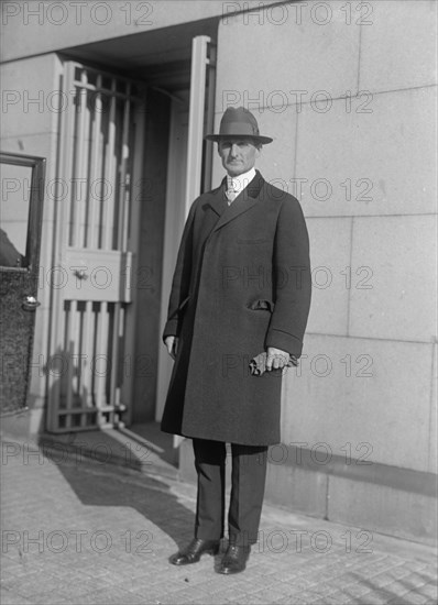 William Gibbs McAdoo, Secretary of The Treasury, 1914. Creator: Harris & Ewing.