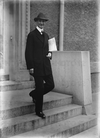 William Gibbs McAdoo, Secretary of The Treasury, 1916.  Creator: Harris & Ewing.