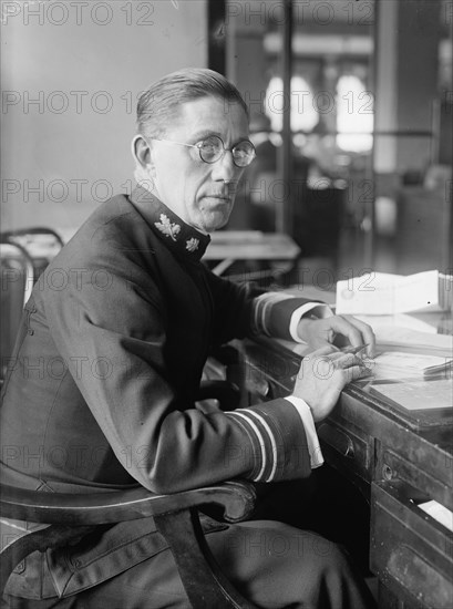 J.H. Merriam,  U.S.N., 1917. Creator: Harris & Ewing.