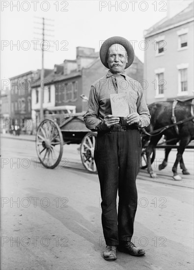 Montgomery, William W. Coxey, Jacob 'General' Part of His 'Army', 1914. Creator: Harris & Ewing.