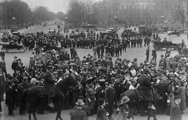 Pacifists, 2 Apr 1917. Creator: Harris & Ewing.