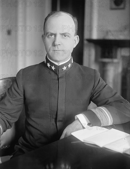 Captain Christian Joy Peoples, U.S.N., 1917. Creator: Harris & Ewing.