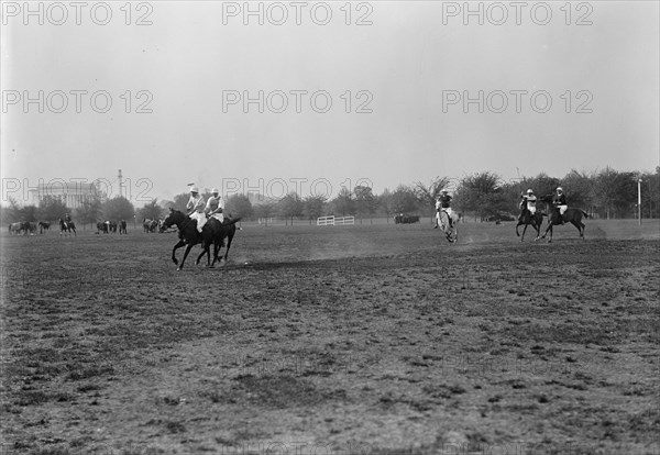 Polo, 1916. Creator: Harris & Ewing.