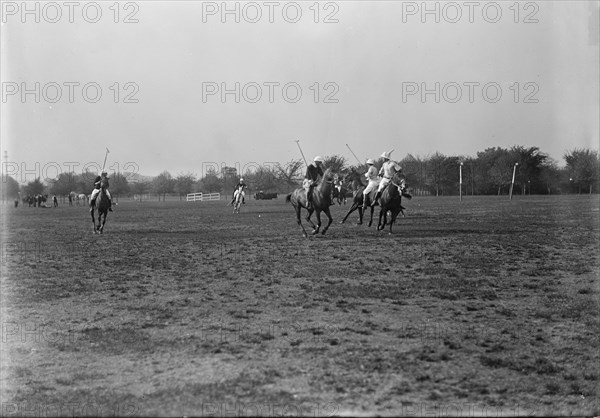 Polo, 1916. Creator: Harris & Ewing.