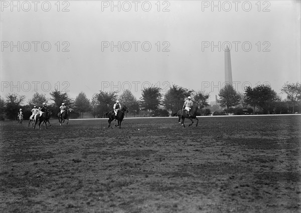 Polo, 1916. Creator: Harris & Ewing.