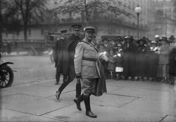 Colonel Remon, French Army Aide To Joffre, French Commn., 1917. Creator: Harris & Ewing.