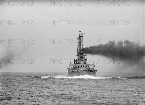 U.S.S. Rhode Island, 1913. Creator: Harris & Ewing.