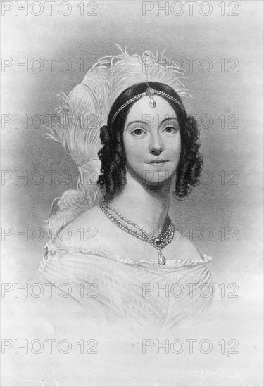 Dr. Angelica Singleton, Mrs. Abraham Van Buren, 1842, (1913). Creator: Unknown.