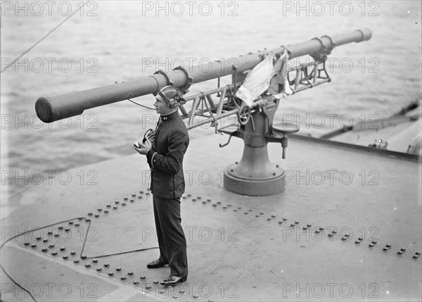 Target Practice - Range Finding Device, 1913. Creator: Unknown.