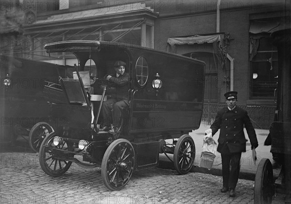 Woodward & Lothrop's Department Store, Washington, D.C. Trucks, 1912. Creator: Unknown.